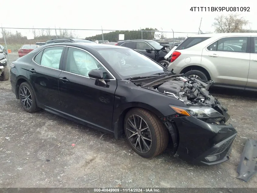 4T1T11BK9PU081092 2023 Toyota Camry Se Awd