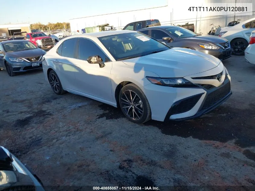 2023 Toyota Camry Se VIN: 4T1T11AK0PU120881 Lot: 40855057