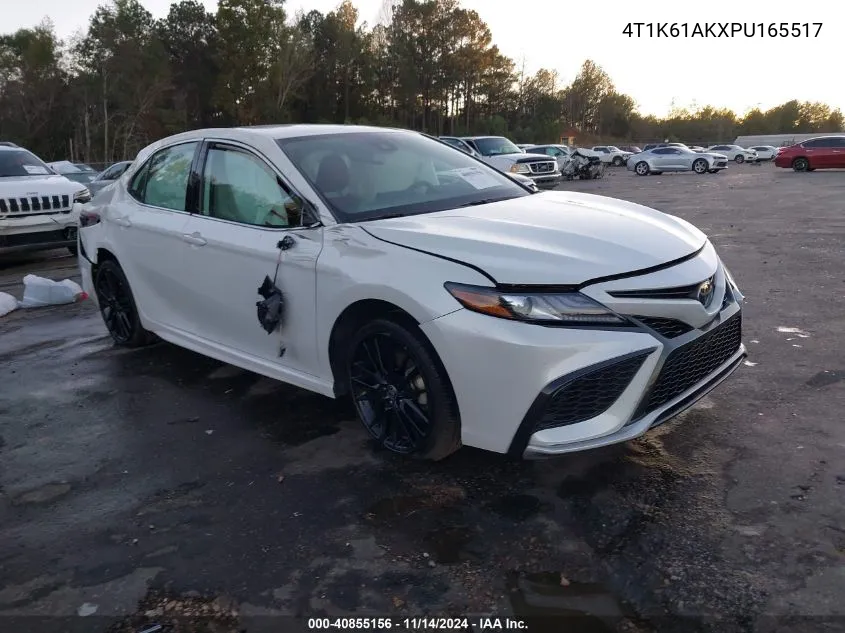 2023 Toyota Camry Xse VIN: 4T1K61AKXPU165517 Lot: 40855156