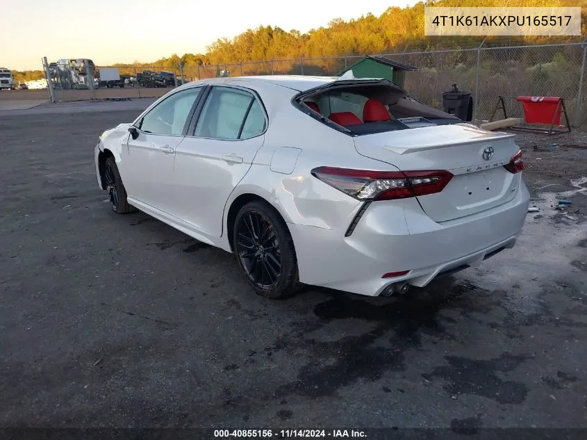 2023 Toyota Camry Xse VIN: 4T1K61AKXPU165517 Lot: 40855156