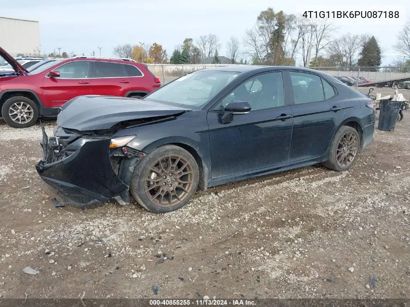 2023 Toyota Camry Se Nightshade Edition Awd VIN: 4T1G11BK6PU087188 Lot: 40855255