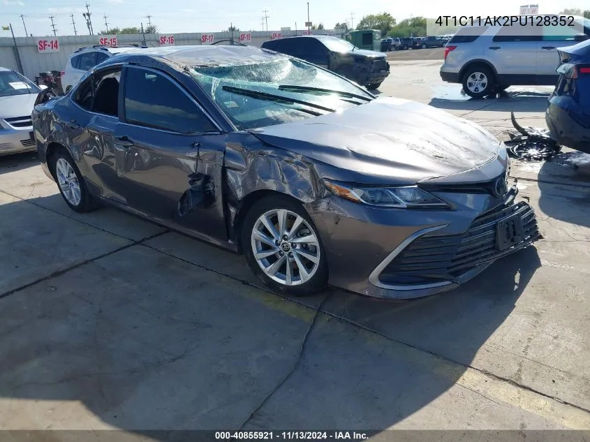 2023 Toyota Camry Le VIN: 4T1C11AK2PU128352 Lot: 40855921