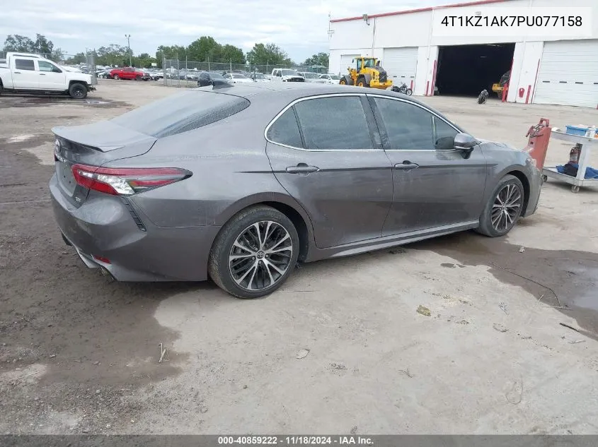 2023 Toyota Camry Xse V6 VIN: 4T1KZ1AK7PU077158 Lot: 40859222