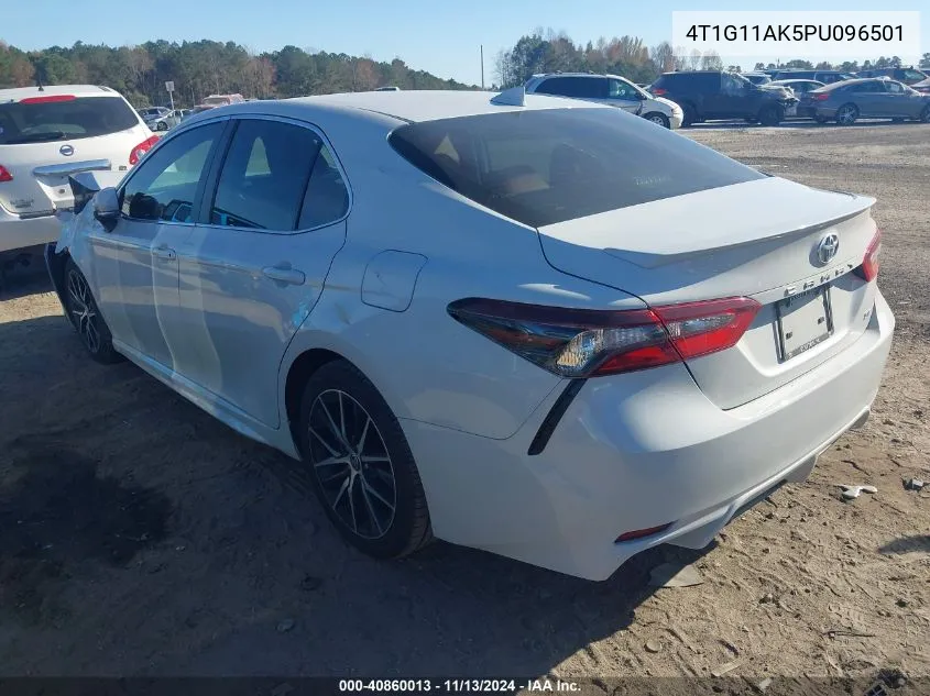 2023 Toyota Camry Se VIN: 4T1G11AK5PU096501 Lot: 40860013