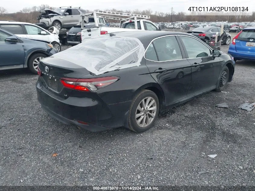 2023 Toyota Camry Le VIN: 4T1C11AK2PU108134 Lot: 40875070