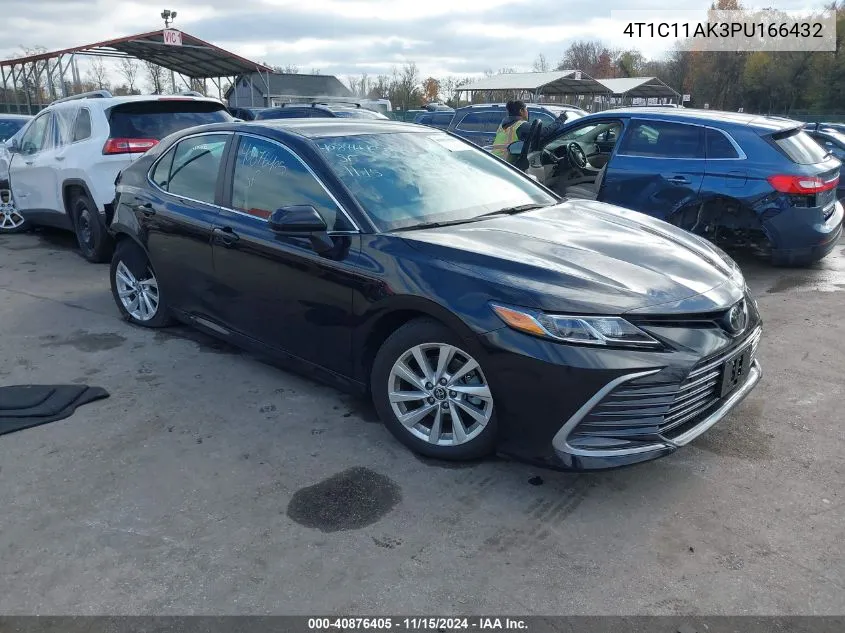 2023 Toyota Camry Le VIN: 4T1C11AK3PU166432 Lot: 40876405