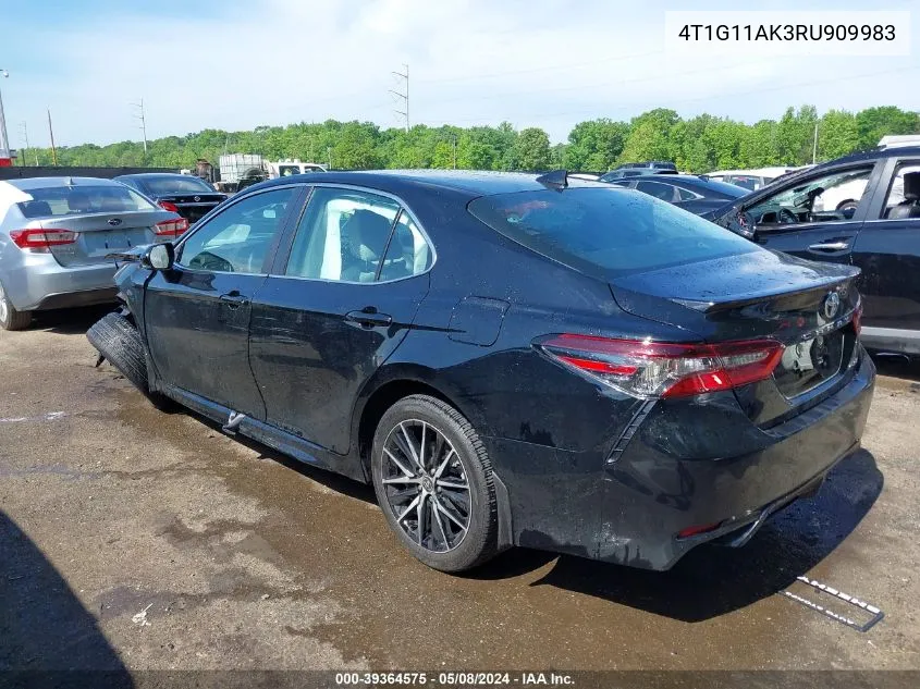 2024 Toyota Camry Se VIN: 4T1G11AK3RU909983 Lot: 39364575