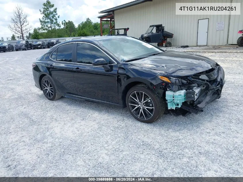 4T1G11AK1RU204261 2024 Toyota Camry Se