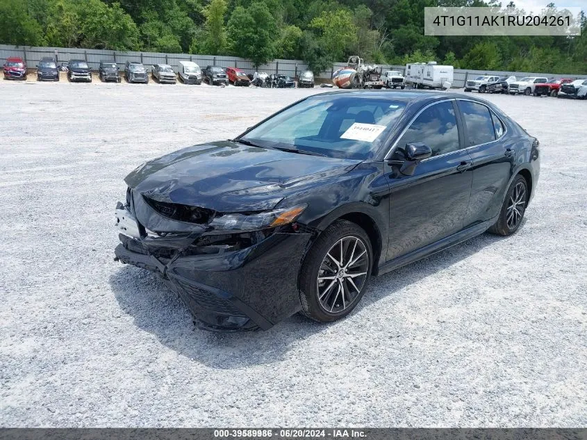 2024 Toyota Camry Se VIN: 4T1G11AK1RU204261 Lot: 39589986