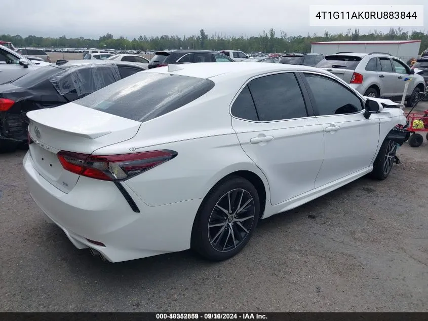 4T1G11AK0RU883844 2024 Toyota Camry Se