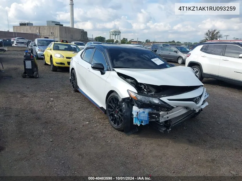 4T1KZ1AK1RU093259 2024 Toyota Camry Trd V6