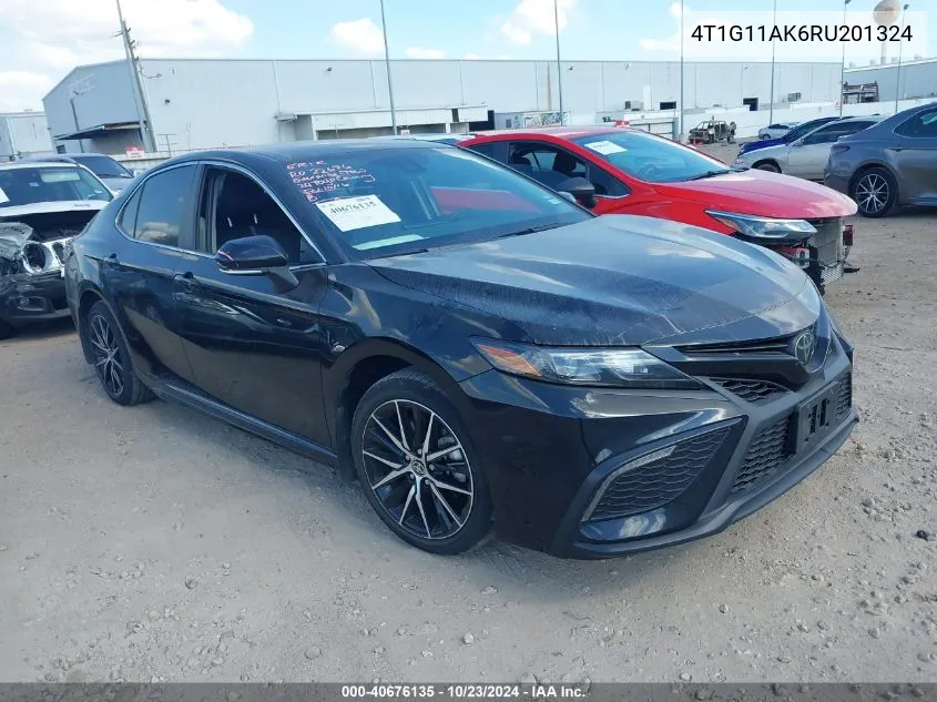 4T1G11AK6RU201324 2024 Toyota Camry Se