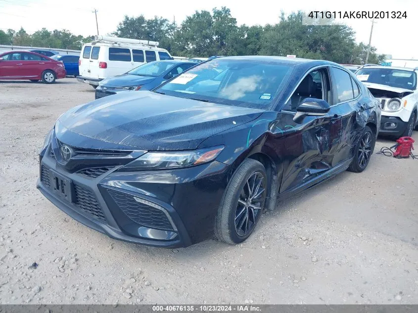 4T1G11AK6RU201324 2024 Toyota Camry Se