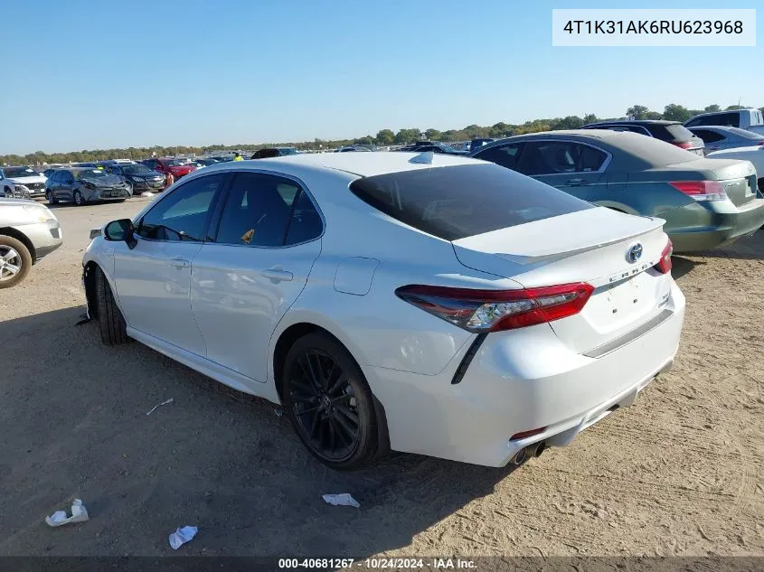 4T1K31AK6RU623968 2024 Toyota Camry Hybrid Xse