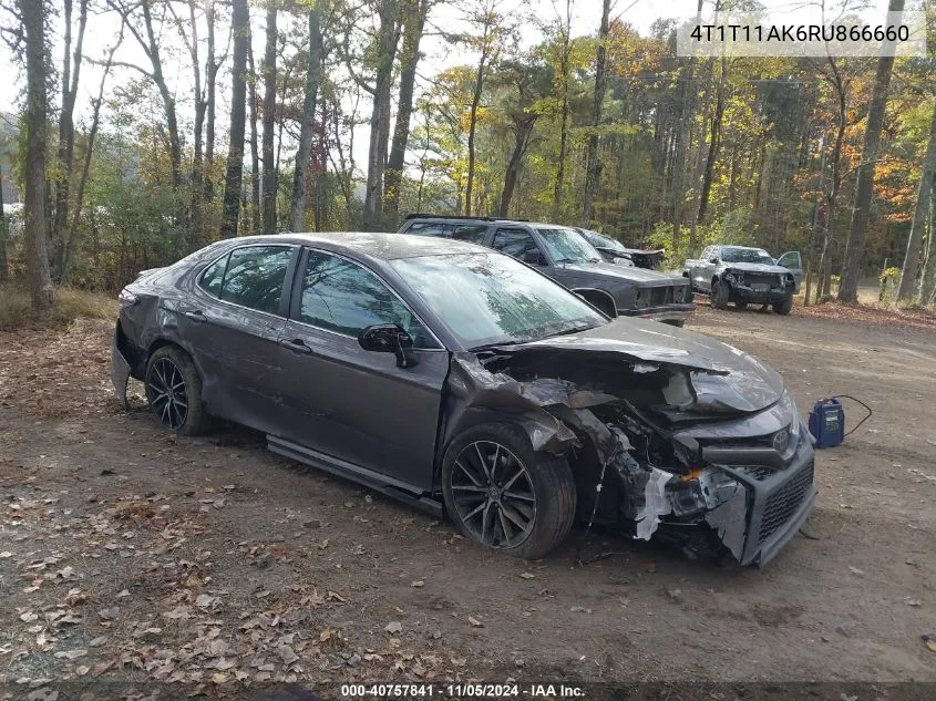 2024 Toyota Camry Se VIN: 4T1T11AK6RU866660 Lot: 40757841