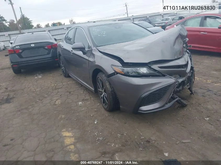 2024 Toyota Camry Se VIN: 4T1G11AK1RU263830 Lot: 40769247