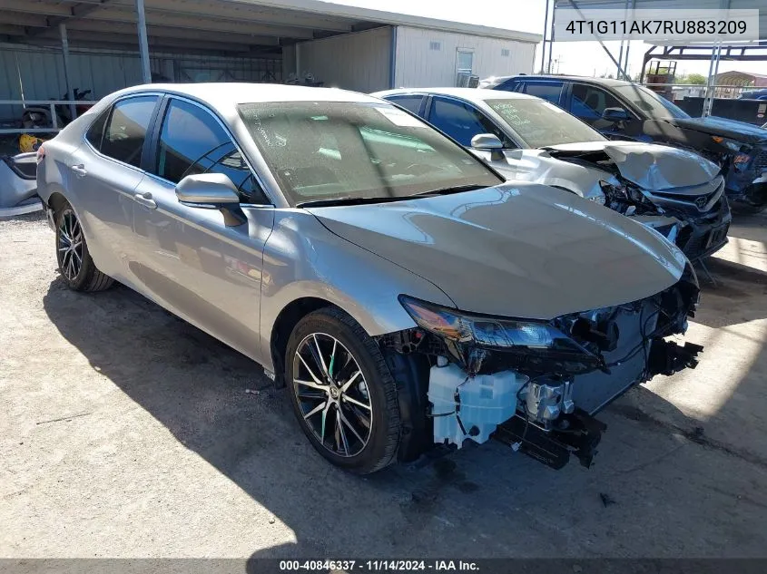 2024 Toyota Camry Se VIN: 4T1G11AK7RU883209 Lot: 40846337