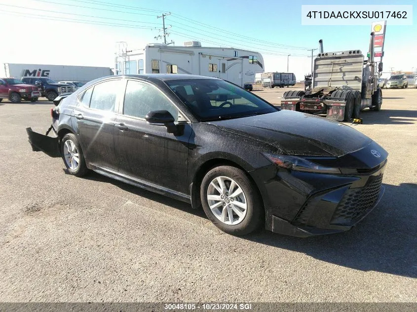 4T1DAACKXSU017462 2025 Toyota Camry Xse/Xle/Le/Se