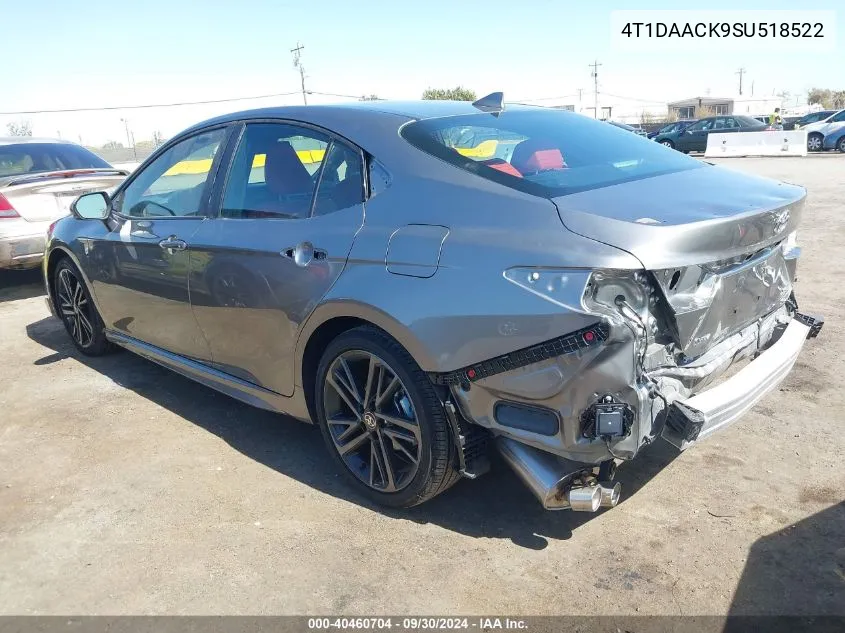 4T1DAACK9SU518522 2025 Toyota Camry Xse