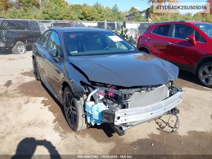 4T1DBADK2SU505056 2025 Toyota Camry Se