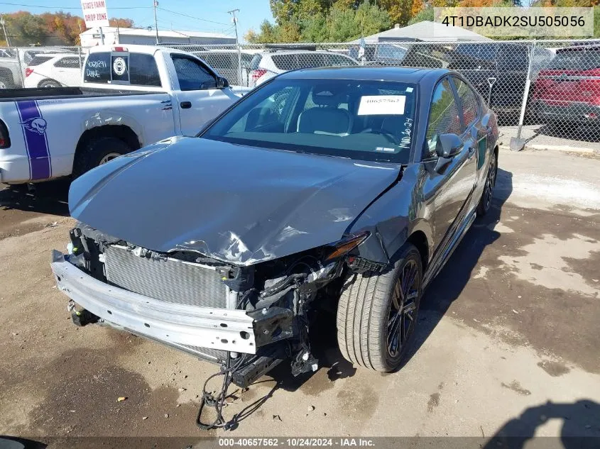 4T1DBADK2SU505056 2025 Toyota Camry Se