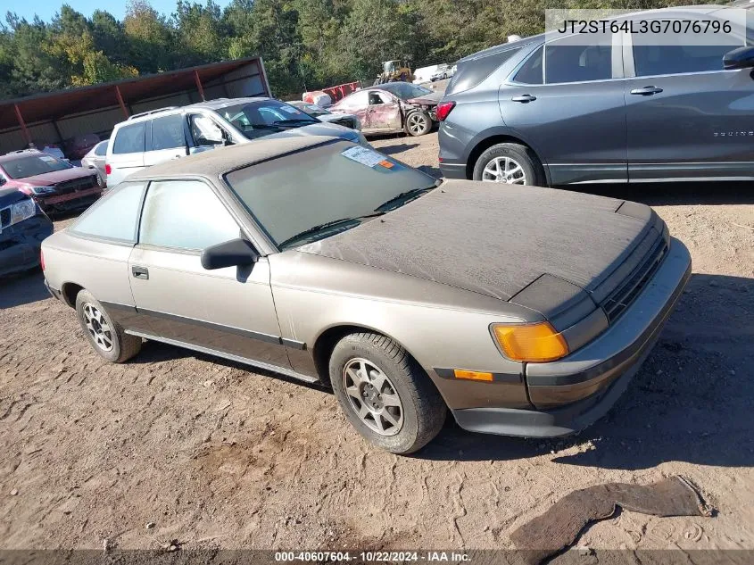 1986 Toyota Celica Gt VIN: JT2ST64L3G7076796 Lot: 40607604