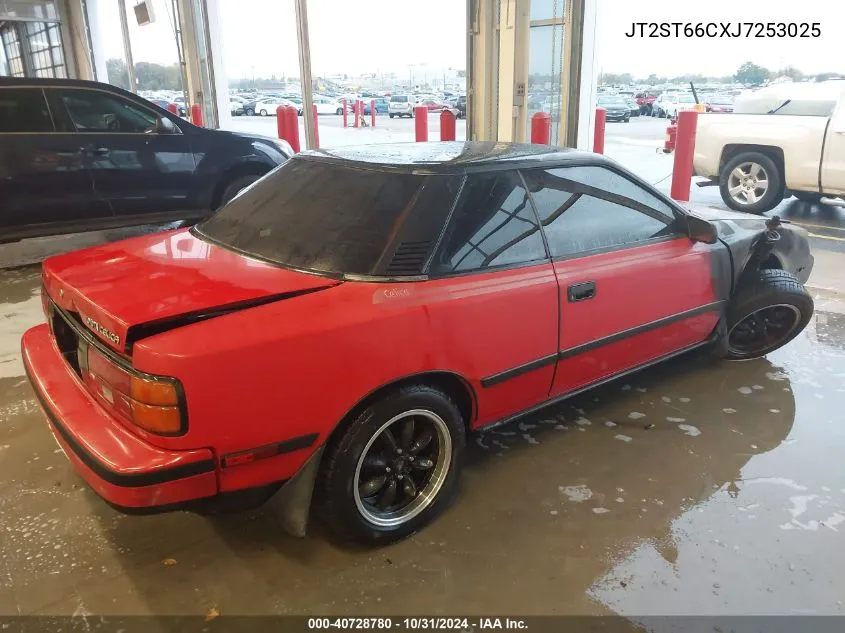 1988 Toyota Celica St VIN: JT2ST66CXJ7253025 Lot: 40728780