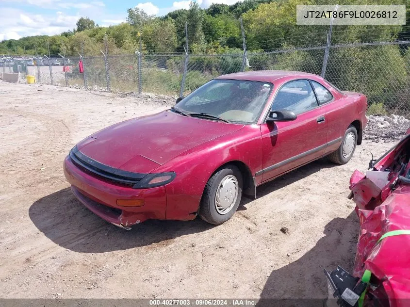 1990 Toyota Celica St VIN: JT2AT86F9L0026812 Lot: 40277003