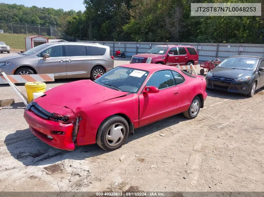 JT2ST87N7L0048253 1990 Toyota Celica Gt