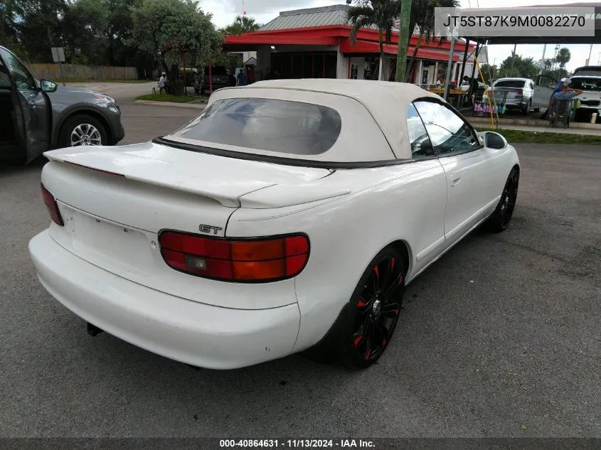 1991 Toyota Celica Gt VIN: JT5ST87K9M0082270 Lot: 40864631