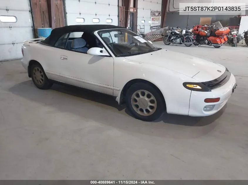 1993 Toyota Celica Gt VIN: JT5ST87K2P0143835 Lot: 40889641