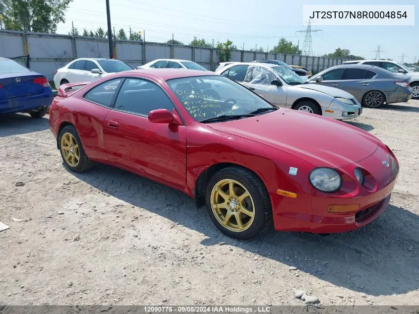 1994 Toyota Celica VIN: JT2ST07N8R0004854 Lot: 12090775