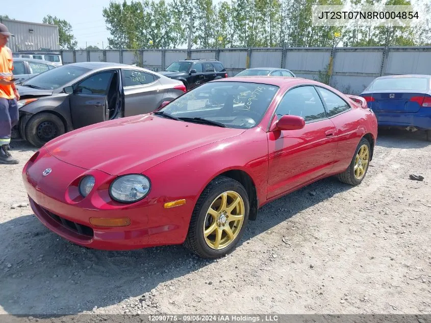 1994 Toyota Celica VIN: JT2ST07N8R0004854 Lot: 12090775