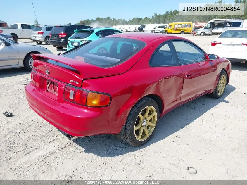 1994 Toyota Celica VIN: JT2ST07N8R0004854 Lot: 12090775