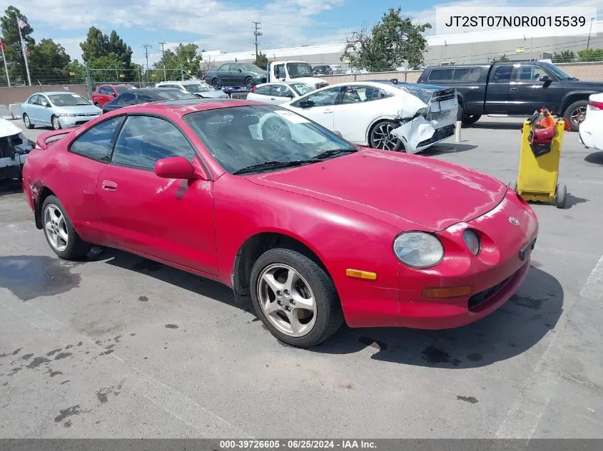 1994 Toyota Celica Gt VIN: JT2ST07N0R0015539 Lot: 39726605