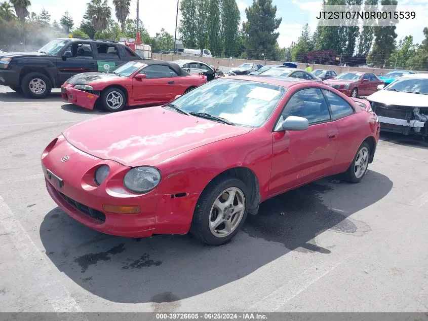 1994 Toyota Celica Gt VIN: JT2ST07N0R0015539 Lot: 39726605