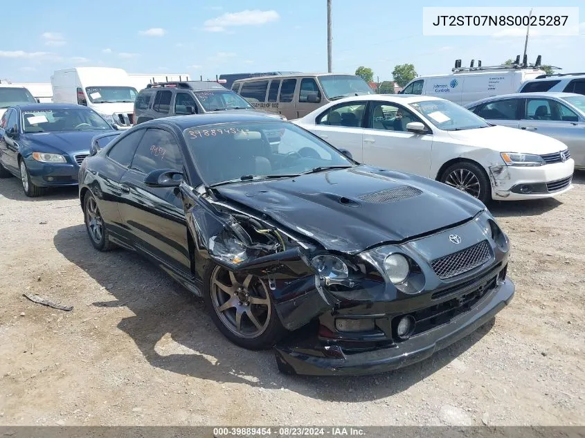 1995 Toyota Celica Gt VIN: JT2ST07N8S0025287 Lot: 39889454