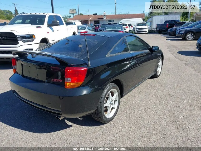 JTDDY32T5Y0023157 2000 Toyota Celica Gts