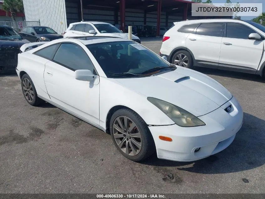 JTDDY32T9Y0030743 2000 Toyota Celica Gts