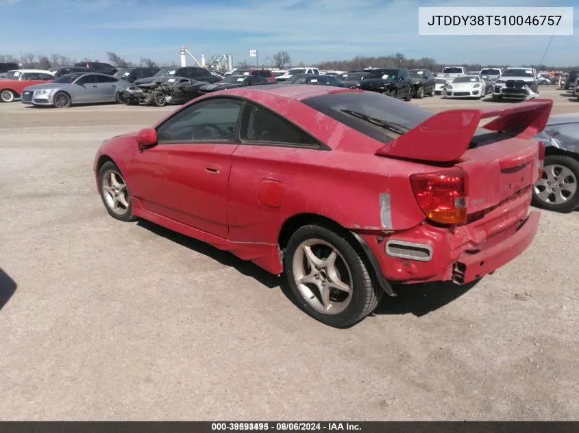 JTDDY38T510046757 2001 Toyota Celica Gts