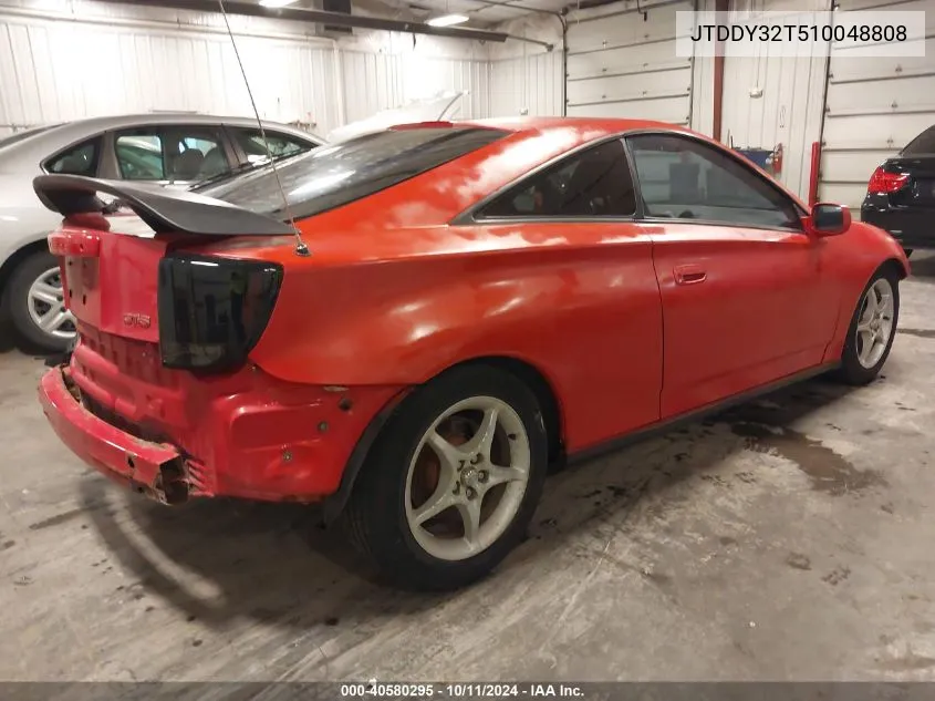 JTDDY32T510048808 2001 Toyota Celica Gts