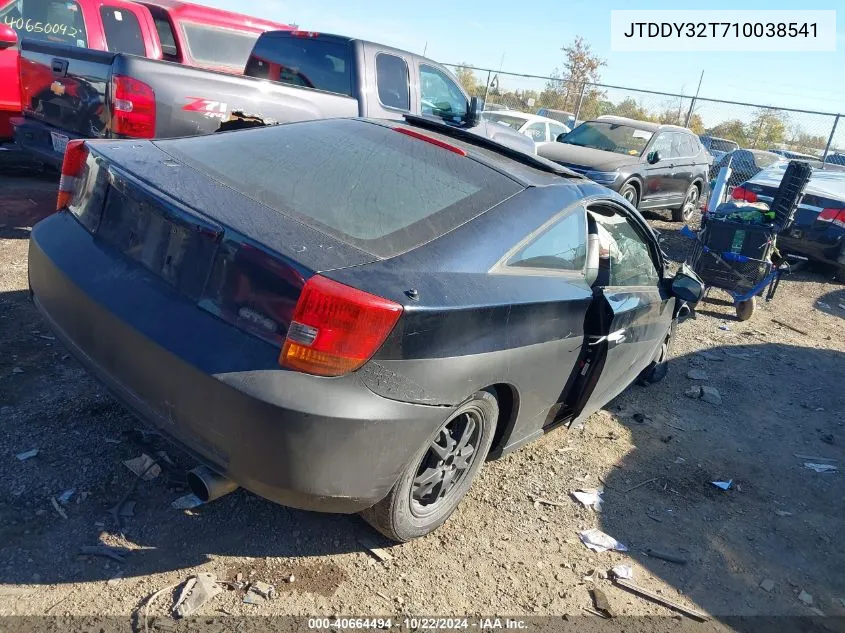 2001 Toyota Celica Gts VIN: JTDDY32T710038541 Lot: 40664494