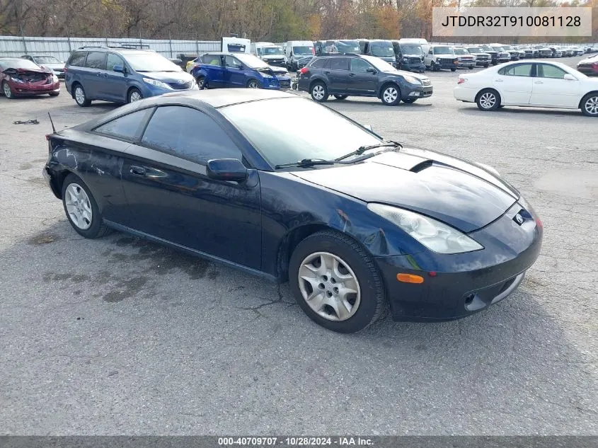 2001 Toyota Celica Gt VIN: JTDDR32T910081128 Lot: 40709707