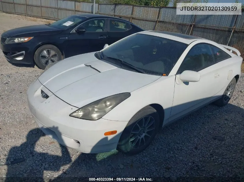 JTDDR32T020130959 2002 Toyota Celica Gt