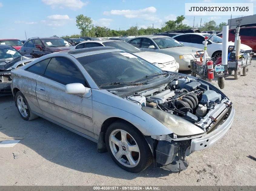 2002 Toyota Celica Gt VIN: JTDDR32TX20117605 Lot: 40381571