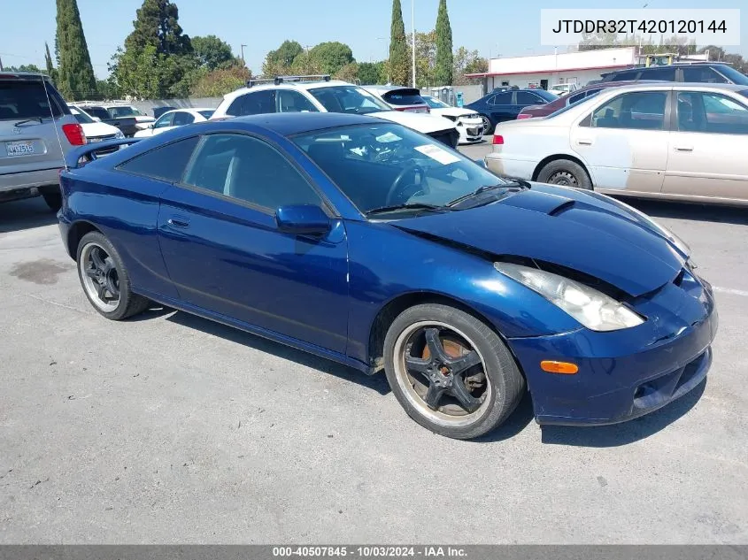 JTDDR32T420120144 2002 Toyota Celica Gt