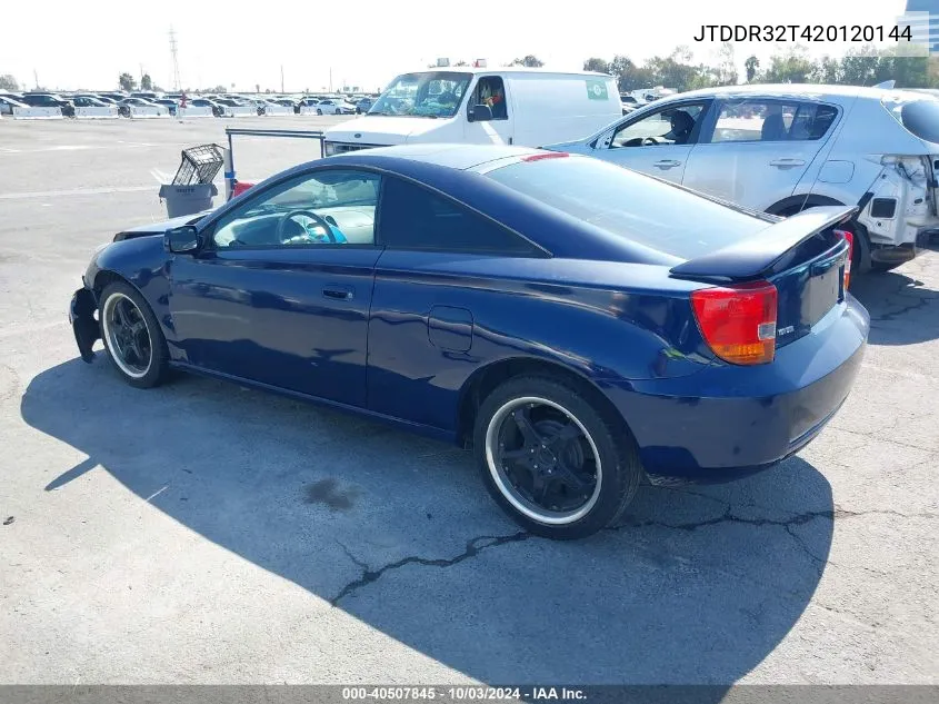 JTDDR32T420120144 2002 Toyota Celica Gt