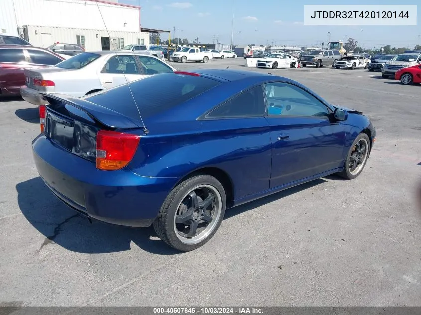 JTDDR32T420120144 2002 Toyota Celica Gt