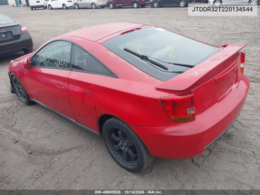 JTDDR32T220134544 2002 Toyota Celica Gt