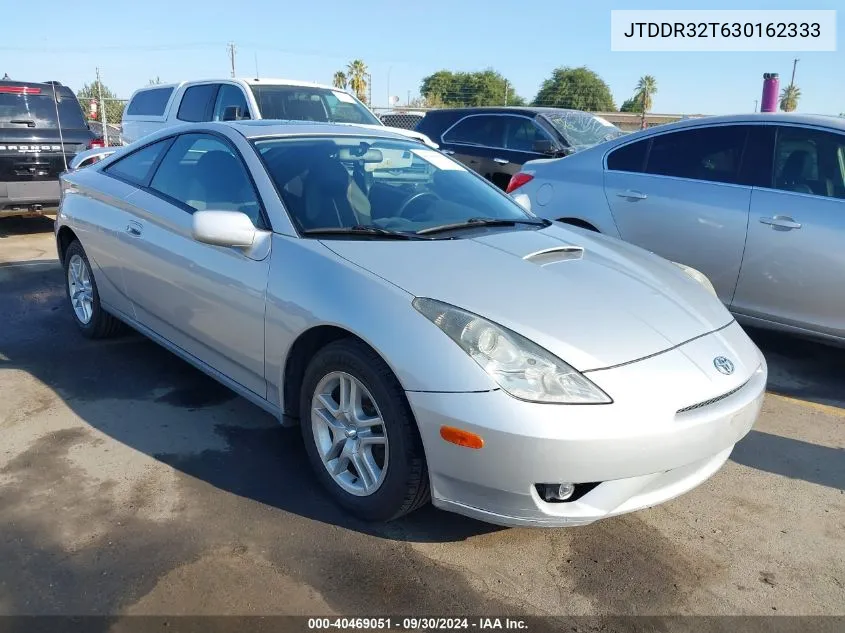 2003 Toyota Celica Gt VIN: JTDDR32T630162333 Lot: 40469051